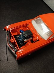Revell 1970 Ford Torino Cobra Jet 1:25 EXTREMELY Well Built Kit (RD DESCRIPTION)