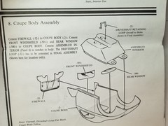 1940 Willys COUPE BODY from AMT 1:25 Model Kit 40
