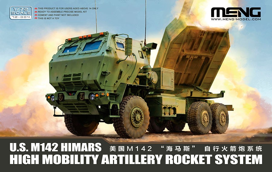 Meng 1/72 US M142 HIMARS High Mobility Artillery Rocket System