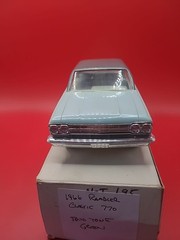 Vintage Jo-Han 1966 AMC Rambler Classic 770 Sedan Rare 2 Tone Green