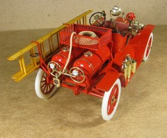 Photo-etched detailing set for Ford Model T 1914 Fire truck by ICM 24004, 1/24