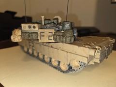PROFESSIONALLY BUILT 1/35 US M1A2 ABRAMS MBT 3RD ARMORED OPERATION IRAQI FREEDOM