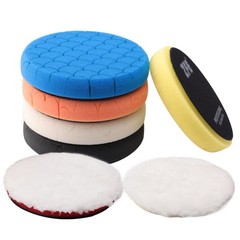 Zfe Buffing Polishing Pads 7Pc 6.5 Inch Face For 6Inch 150Mm Backing Plate