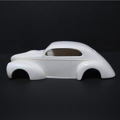 NB315 Jimmy Flintstone 1941 custom Revell Willys 1:25th scale hardtop, fastback