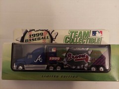 MLB Atlanta Braves 1999 Team Collectible Limited Edition Trailer Truck