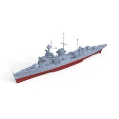SSMODEL 565S 1/1200 Military Model Kit German Nuernberg Light Cruiser Full Hull