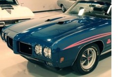 Pontiac GTO Classic Custom Built Metal Model 1 18 Concept Hot Rod Race Promo Car