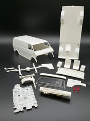 1973-74′ Ford E-100 Econoline Van 1/25th Scale Resin Cast Model Kit Cast By RCRC