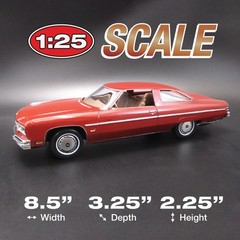 Mpc 1976 Chevy Caprice W/Trailer 2T 125 Scale Model Kit Mpc963M