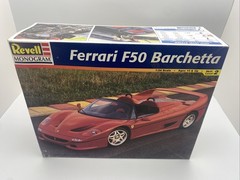 FERRARI F50 BARCHETTA Revell Sports Car Model Scale 1:24 Open Box Sealed Parts