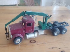1:24 1:25 Log Loader For Logging Truck Peterbilt Kenworth Mack freightliner
