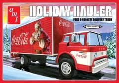 AMT Ford C-600 City Holiday Hauler Delivery Truck Coca-Cola 1:25 1459 Model Kit