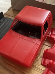 Monogram Ford F-350 Duallie Truck Vtg 1:24 Model Kit #2948 Partially Started
