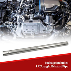409 Steel 3” Inch OD Straight Exhaust Pipe Mandrel Tubing Pipe 48″ / 4 Ft Long