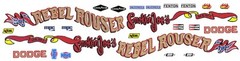 REBEL ROUSER Dodge Dart Sport 1/24th – 1/25th Scale Decals