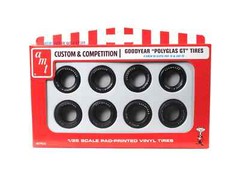 AMT Goodyear Polyglas GT Tire Parts Pack 1/25 AMTPP038