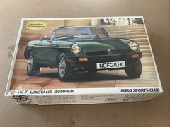AOSHIMA #01398 EURO CLUB MGB URETANE BUMPER MODEL SEALED CONTENTS