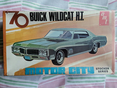 FACTORY-SEALED! **ORIGINAL VINTAGE AMT MOTOR CITY KIT “1970 BUICK WILDCAT” *NIB!