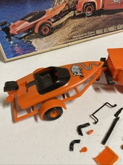 1970s REVELL RIVER RAT Model Kit – Chevy Luv Pickup Boat Trailer BUILT
