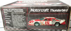 AMT ERTL 1:25 NASCAR Morgan Shepherd #15 MOTORCRAFT Ford Thunderbird Started Kit