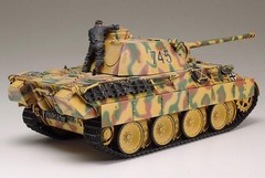 TAMIYA Models Pz.Kpfw Panther Ausf. D Military Vehicle Building Kit (Sd.Kfz.171)