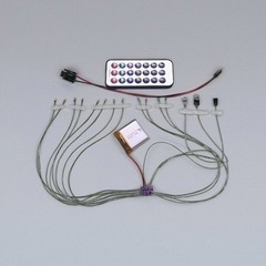 1/24or18 Universal Lighting kit police Model cars Modific Remote Control LED