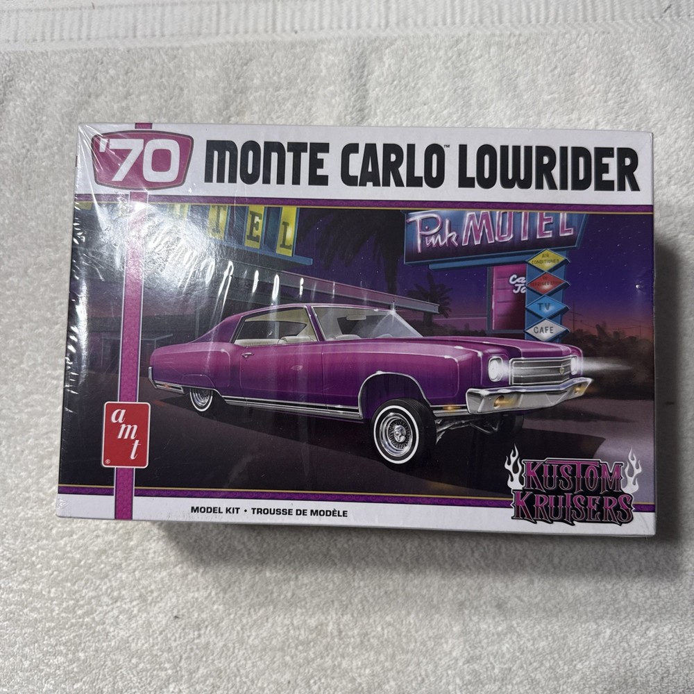 AMT 1/25 1970 Chevy Monte Carlo Lowrider Plastic Model Kit AMT1458M