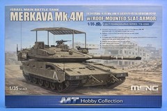 MENG 1/35 TS-056 Merkava Mk.4M w/roof-mounted slat armor Israel Main Battle Tank