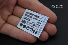 QD35010 Quinta Studio 1:35 UAZ-469 Interior 3D Decal for Trumpeter kits