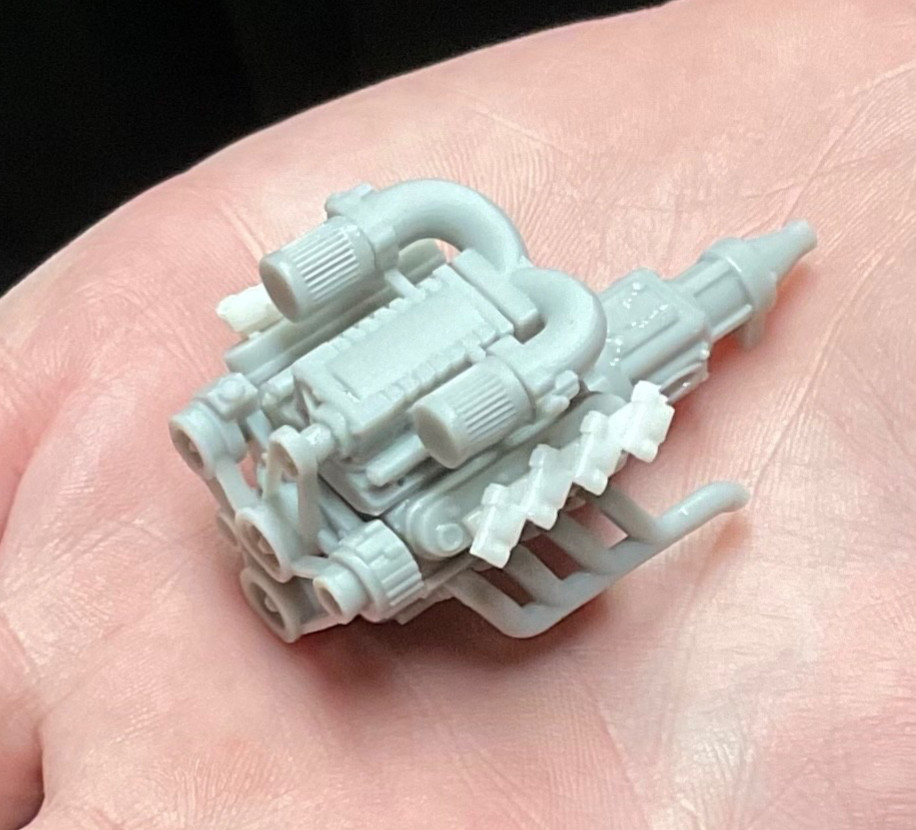1 25 Scale LSX Engine Whipple Supercharged Resin 3D Print Pro Touring Custom