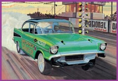 AMT 1360 ’57 Chevy “Pepper Shaker” 1/25 model kit