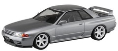 AOSHIMA 1/32 The Snap Kit Series Nissan R32 Skyline GT-R Custom Wheel (Spark Sil