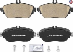 A-Premium Front Ceramic Disc Brake Pads Set Compatible with Mercedes-Benz