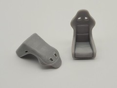 1/24, 1/25 scale racing and drifting car seats (set of 2)
