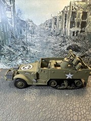 Built 1/35 M16 AA Half-Track Multiple Motor Carriage Anti-Aircraft !!