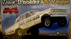 Moebius Models 2451 1/25 Dave Strickler’s 1965 Dodge Funny Car Skill Level 3 Mod