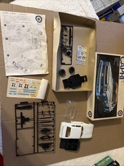 Lincoln-Mercury Capri “1/25 Scale” Entex Model Parts Only Decals Too