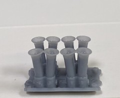 1:10 SSD 3d Printed SLA resin Hilborn-Enderle intake manifold