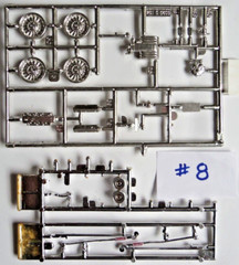 *Pick One* 1/25 Scale Chrome Car Model Kit Parts Trim/Wheels/Engine *Pick-A-Lot*