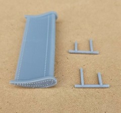 3D RESIN PRINTED 1/24 1/25 DUALLY OR DRAG TURBO WING WITH MOUNTS