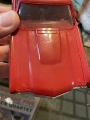 Rare AMT 1972 Chevy Chevelle Red Dealer Plastic PROMO MODEL Car 1/25