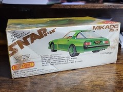 AMT Snap Fit #2217 1/25 1980 Mikado Mazda RX-7 Big Scale Molded in Green SEALED