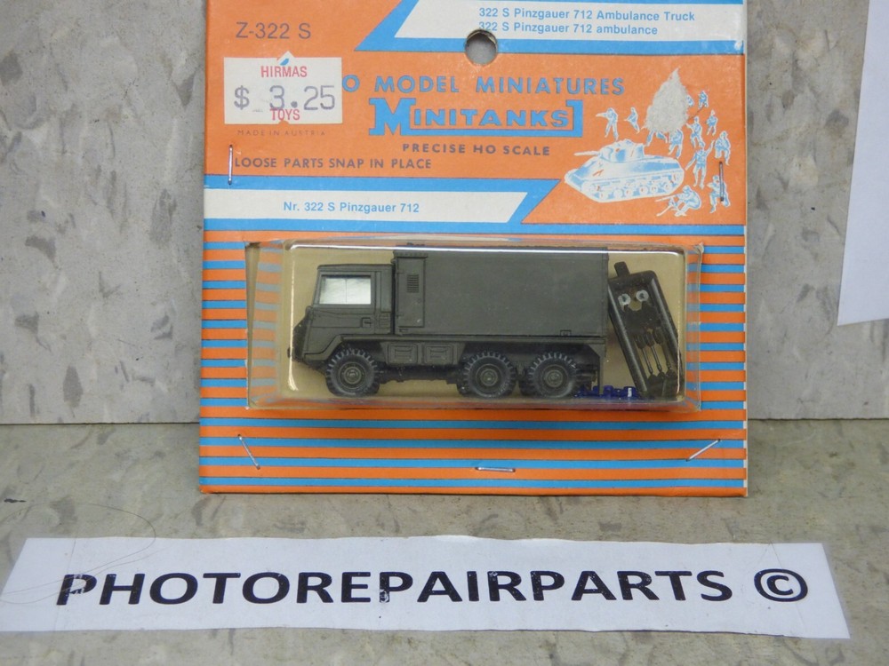 Roco Minitanks (NEW) 1/87 Modern West German 710 K Pinzgauer Lot #6438©
