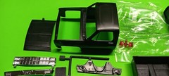 1984 GMC 4×4 Pickup Fall Guy Truck 1/25 Hood Body Glass Bed Bumper Grill Seats