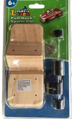 Create & Learn Pull Back Sports Car Build Kit DIY Kids 6+ Years 2016 Kit