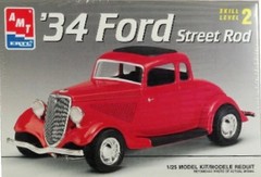 34 FORD STREET ROD COUPE – REAR SUSPENSION – AMT 6686 – MODEL CAR KIT PARTS LOT