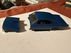 66 chevy chevelle malibu ss rat 427 model car Incomplete Junkyard Car