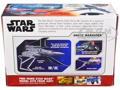 SKILL 2 SNAP MODEL KIT HAVOC MARAUDER SPACE SHIP “STAR WARS” 1/144 AMT AMT1348