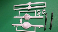 69 1969 Chevy Camaro Z28 1/12 12 Bolt Rear End Axle Leaf Springs Shackles Revell