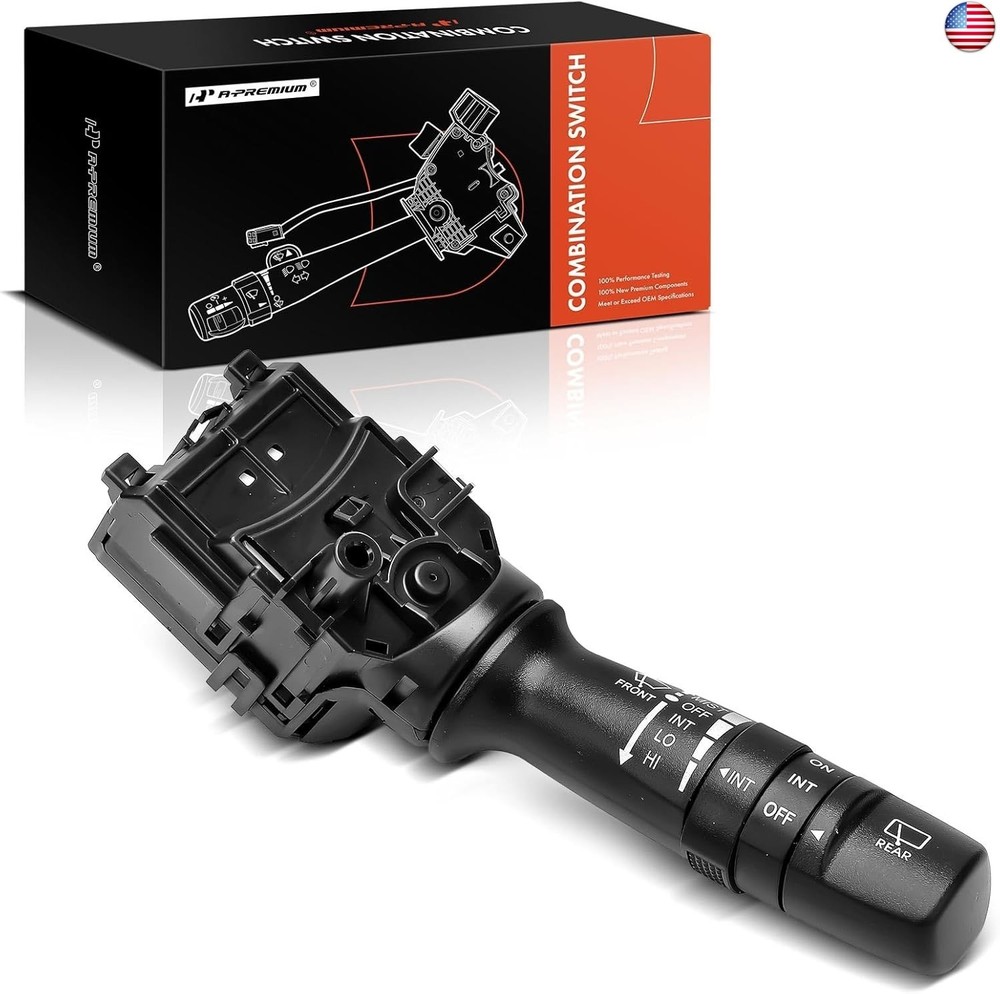 A-Premium Front Rear Windshield Wiper Switch Lever Compatible with Hyundai